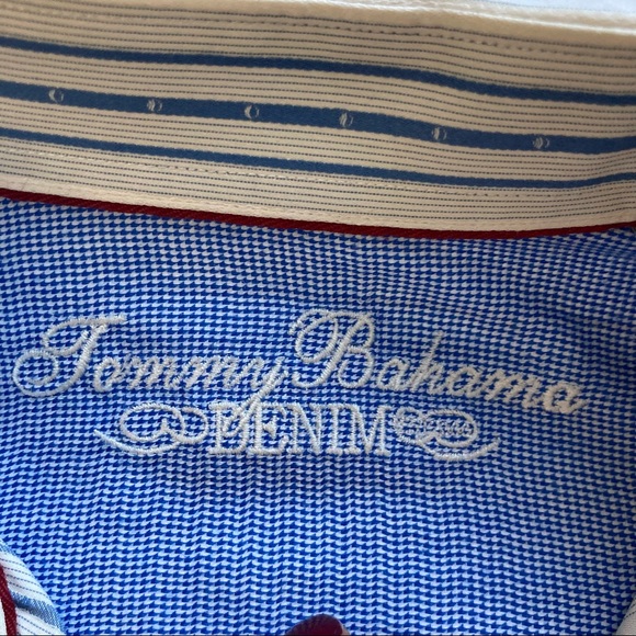 Tommy Bahama Denim Mens Long Sleeve 100% Cotton Button Down Shirt Size  … - Picture 13 of 17